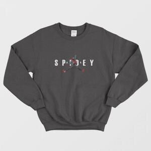 Air Spidey Jump Off Spider Graphic Streetwear Unisex Casual Sweatshirt